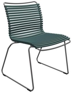 Outdoor Stuhl Click ohne Armlehne kiefergrün