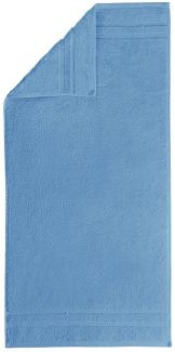 Micro Touch Waschhandschuh 16x21cm blau 550g/m² 100% Baumwolle