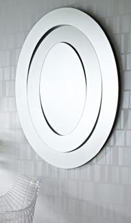 Casa Padrino Luxus Designer Spiegel / Wandspiegel 95 x H. 123 cm - Luxus Kollektion