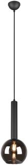 TRIO-Leuchten Pendelleuchte CLAYTON (DH 20x150 cm) DH 20x150 cm schwarz Hängelampe Hängeleuchte Pendellampe