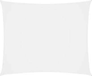 Sonnensegel Oxford-Gewebe Rechteckig 5x7 m Weiß