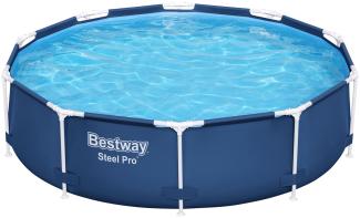 Steel Pro™ Frame Pool ohne Pumpe Ø 305 x 76 cm, dunkelblau, rund