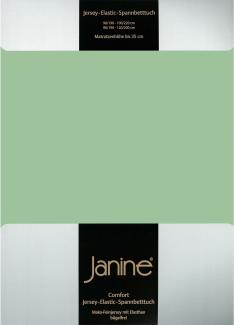 Janine Spannbettlaken ELASTIC 5002, Gr. 150x200 cm, Fb. 26 lind , Elastic-Jersey