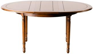 Dekoria Tisch ausklappbar 120x76cm/ 160x120x76cm