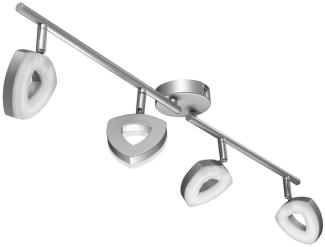 ESTO Deckenleuchte LED Wohnzimmer Deckenlampe Deckenstrahler 4 Flammig 762017-4