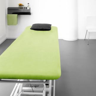 Traumschlaf Frottee Stretch Massageliegenbezug Therapieliegenbezug | 80x195 cm | lindgrün