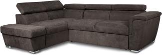 Louis Ecksofa Links, Giulia - Anthrazit