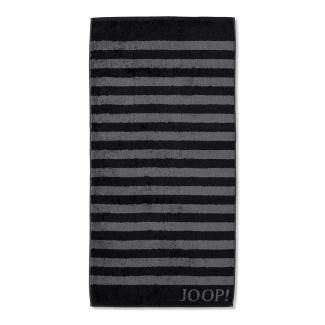 JOOP Handtuch-Serie Classic Stripes | Duschtuch 80x150 cm | schwarz