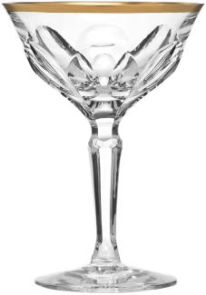 Cocktailglas Kristall Palais Gold clear (16 cm)