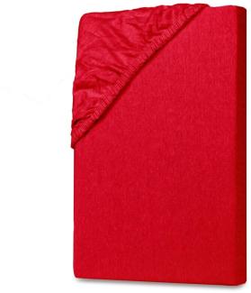 Jersey Kinder Spannbettlaken 70x140cm Rot