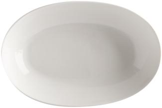 Maxwell & Williams ROUND Schale oval, 30 x 20 cm, Porzellan / White Basics