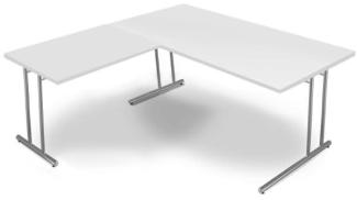 Kerkmann Schreibtisch start up BxT 180x180cm weiß