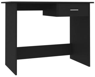 vidaXL Schreibtisch Schwarz 100×50×76 cm Holzwerkstoff