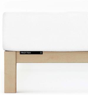 Schlafgut Frottee Spannbetttuch Frottex | 140x200 - 160x200 cm | full-white