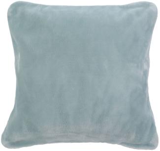 Premium Cashmere Kissenhülle 50 x 50 cm 2er Set 50 x 50 cm - Aqua (55)