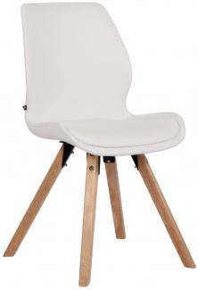 Stuhl Luna Kunstleder (Farbe: weiß)