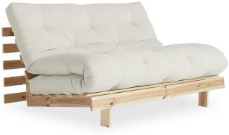 KARUP DESIGN ROOTS Futonsofa Gestell Unbehandelt Matratze Natural