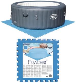 Bestway Pool-Bodenschutz 8 Stk. Blau 58220