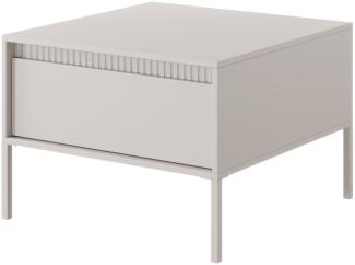 Selsey FALSETTO - Couchtisch mit Schublade - 68x68 cm - beige