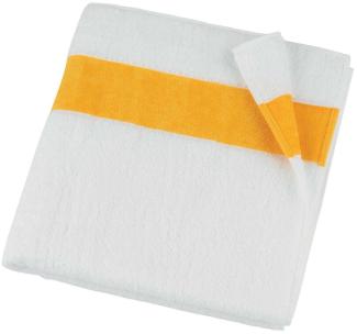 Feiler Handtücher Exclusiv mit Chenillebordüre | Badetuch 100x150 cm | sonne