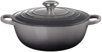 Le Creuset Bräter La Marmite Signature rund flint 28cm