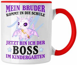 Trendation Tasse Trendation - Einschulung Geschenk für Schultüte Füllung Tasse Schulsta