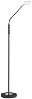 Stehleuchte Dent - Schwarz - 150x23cm
