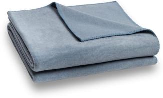 Zoeppritz Soft-Fleece denim 110x150 103291-545