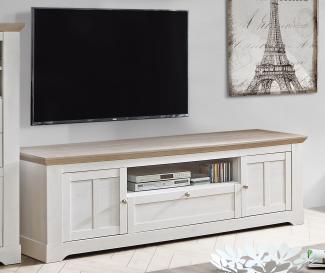 TV-Board >Indianapolis< in Schneeeiche - 204,7x59,1x55cm (BxHxT)