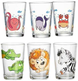 Ritzenhoff & Breker Meeres- und Zootiere Kinderbecher Set 6-teilig