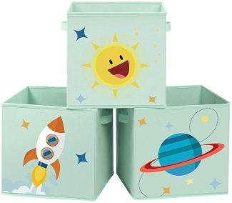 Aufbewahrungsboxen für Kinder 3er Set