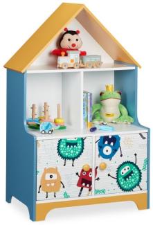 Kinderregal mit Monster-Motiv 10037755