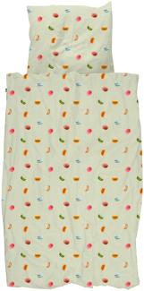 Snurk Macarons Bettbezug Green 140 x 200 / 220 cm