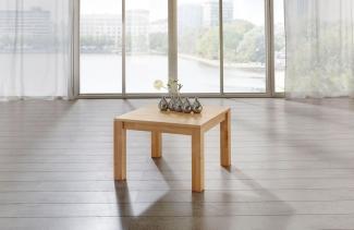 Couchtisch Tisch MALTE Eiche vollmassiv / Echtholz 110 x 70 cm