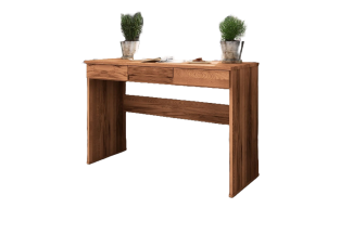 Schreibtisch Bento aus Kernbuche massiv 115x45x77 cm mit 3 Schubladen