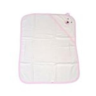 Cangaroo Baby Badetuch Baloo Kapuze 90 x 70 cm 100% Baumwolle Handtuch ab Geburt rosa