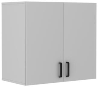 Oberschrank mit zwei Türen MALITA, 80x73x43,5, grau