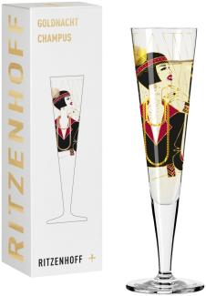 Ritzenhoff 1071027 Champagnerglas #27 GOLDNACHT Samy Halim 2022
