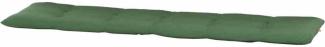 SIENA GARDEN TESSIN Bankauflage 150 cm Dessin Uni grün, 60% Baumwolle/40% Polyester
