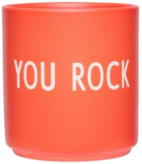 Design Letters Becher Favourite Cup You Rock Rot 10101002TERYOUROCK