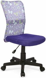 Stylefy Bürostuhl Dingo Violett 86÷98x41x56 cm