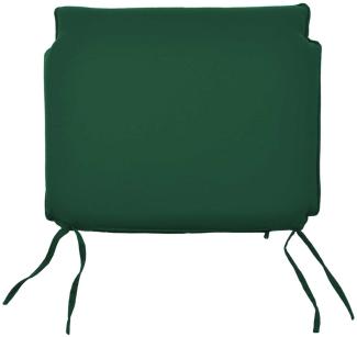 Sitzauflage 48 cm x 50 cm für Stapelstuhl Bari / Cosenza - grün