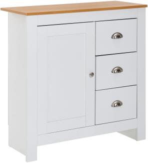KADIMA DESIGN Moderne Schubladenkommode mit Eiche-Finish und reichlich Stauraum - Stilvolles Möbelstück für jeden Raum.