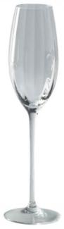 Lambert Gatsby Champagner Kristallglas, klar, Optik, H 26 cm, D 6 cm 10703