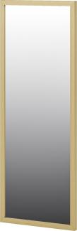 Wandspiegel Spiegel Luxor 35x2x90cm Brushed Gold Finish