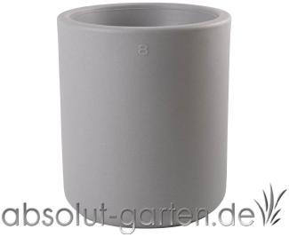 Blumentopf LED Shining Elegant Pot (grey XM E27)