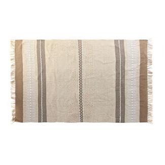 Teppich DKD Home Decor Braun Polyester Baumwolle (156 x 244 x 0,7 cm)