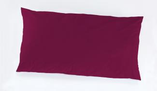 Vario Kissenbezug Jersey bordeaux, 40 x 80 cm