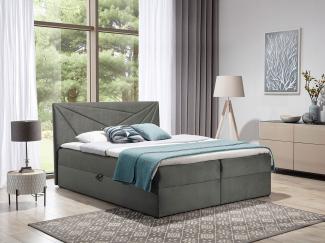 Boxspringbett Trifoli V, Farbe: Kronos 15