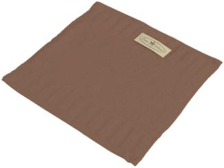 Casa Colori Frottier Seiftuch 30x30cm taupe